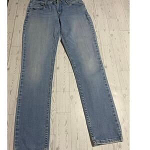Levi’s 524 Skinny Jeans Women’s Size 9 Light Wash Mid Rise Stretch Denim